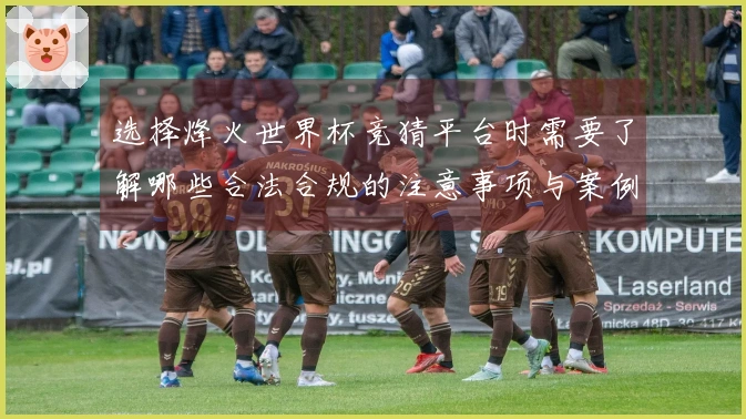 选择烽火世界杯竞猜平台时需要了解哪些合法合规的注意事项与案例分析