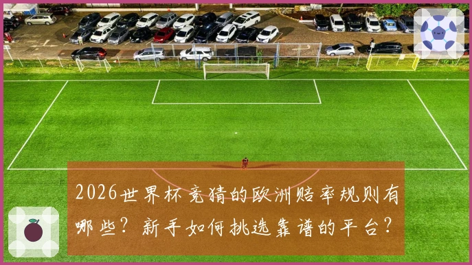 2026世界杯竞猜的欧洲赔率规则有哪些？新手如何挑选靠谱的平台？